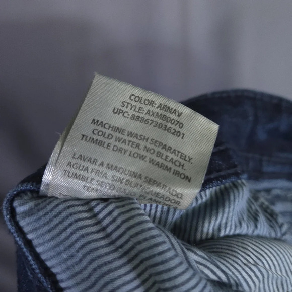 T.K. Axel Slim Boot Jeans Size 34x30 Denim Dark Wash Western Rugged Rustic - Picture 12 of 12